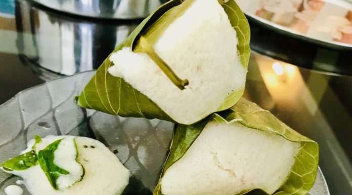 Hittu- Idli in Jackfruit Leaf – A Konkani Recipe