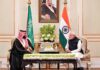 A More Involved Strategic Alliance for India and Saudi