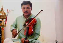 Violinist Sri. Avaneeswaram SR Vinu- a musical journey
