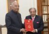 The Fifteenth Finance Commission submits its report for 2020-21 to the President of India