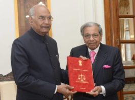 The Fifteenth Finance Commission submits its report for 2020-21 to the President of India