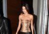 Kendar Jenner in responsible snake-skin trend.
