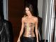 Kendar Jenner in responsible snake-skin trend.